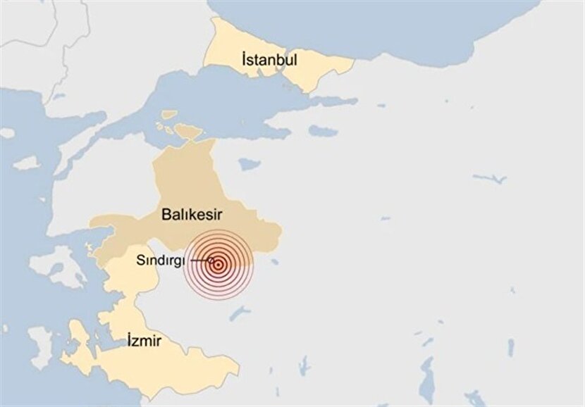 زلزه 6.1 ریشتری در غرب ترکیه